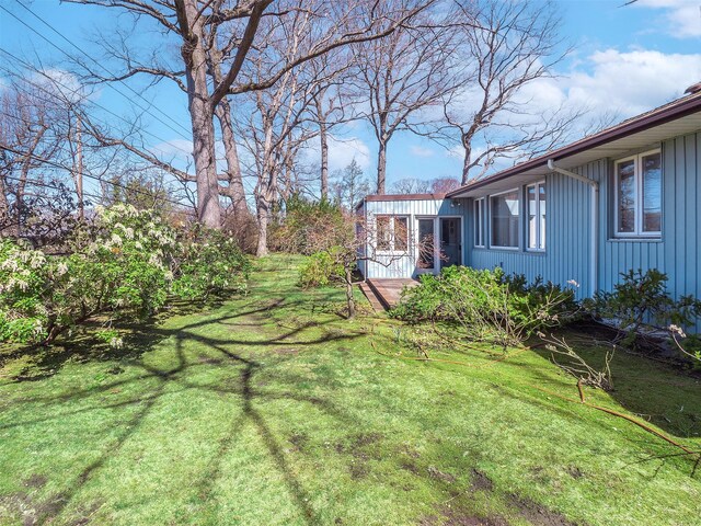 view of yard