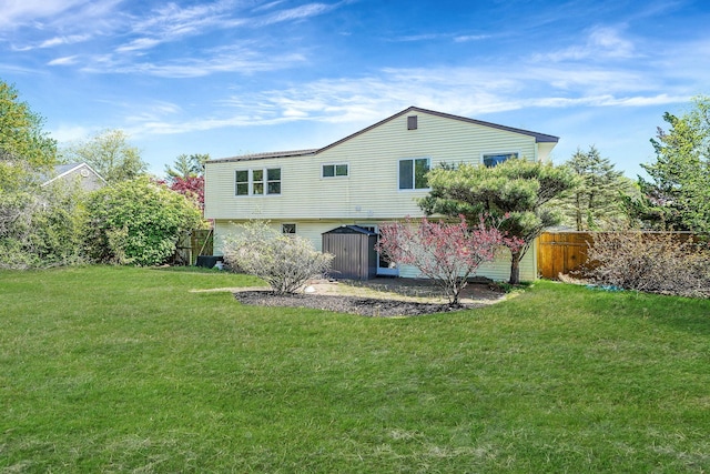 view of back of property