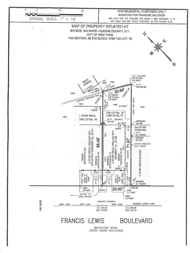2533 Francis Lewis Blvd, Whitestone, NY 11358 - view of miscellaneous document