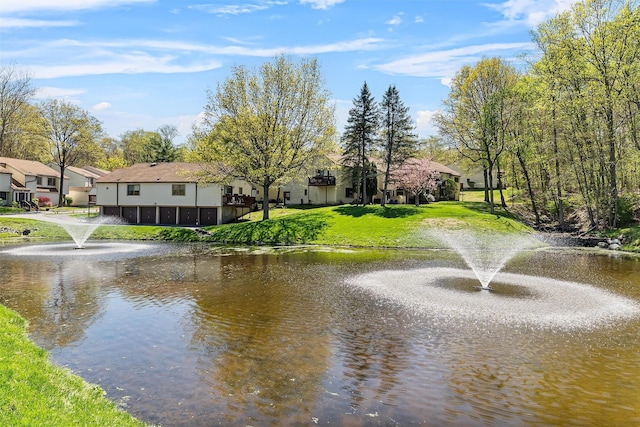 water view with a residential view