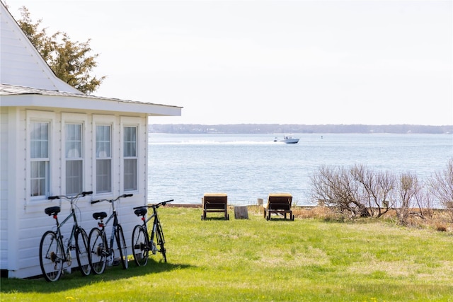 property view of water