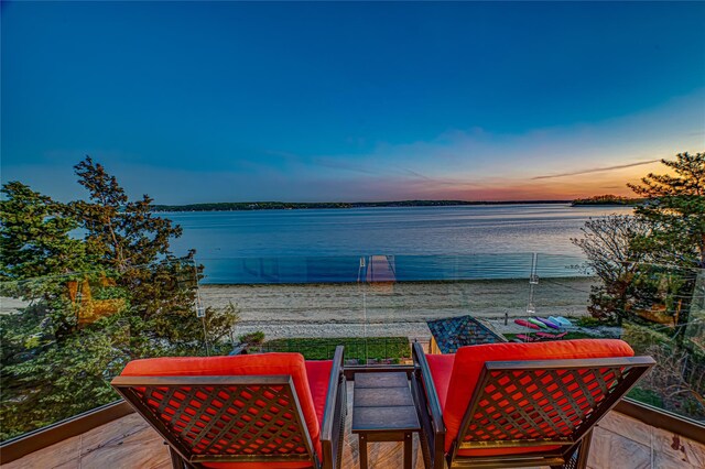 property view of water