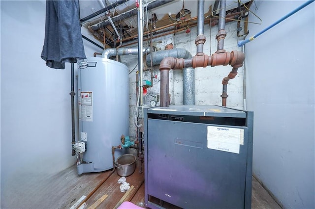 2250 E 23rd St, Brooklyn, NY 11229 - utilities featuring water heater and a heating unit