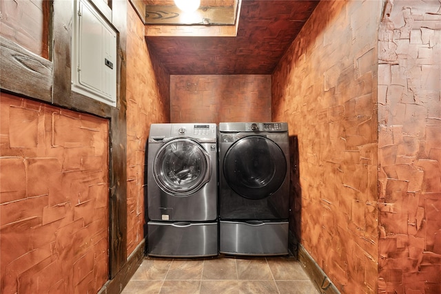 83 Central Ave, Amityville, NY 11701 - laundry area with separate washer and dryer and cabinet space
