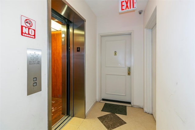 108-27 63rd Ave Unit 4B, Forest Hills, NY 11375 - entryway with elevator