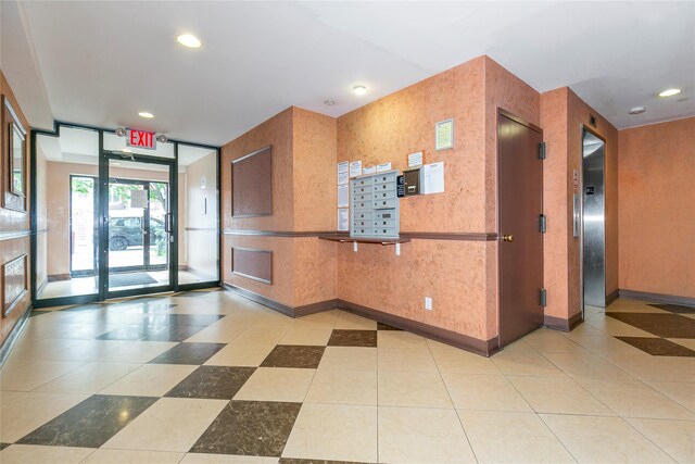 108-27 63rd Ave Unit 4B, Forest Hills, NY 11375 - community lobby featuring recessed lighting