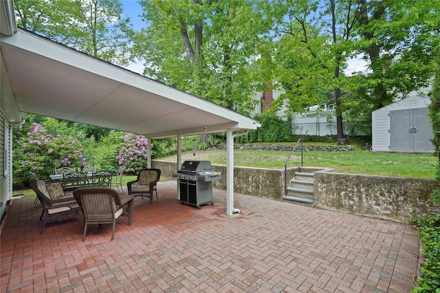 23 Hilldale Rd, Dobbs Ferry, NY 10522 - view of patio / terrace with grilling area and outdoor dining space