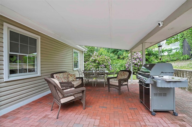 23 Hilldale Rd, Dobbs Ferry, NY 10522 - view of patio / terrace with outdoor dining space and area for grilling