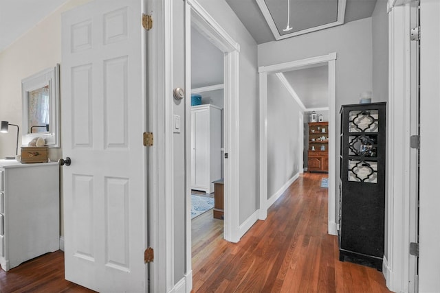 2 Jean Way, Purdys, NY 10578 - hall featuring dark wood-style floors and baseboards
