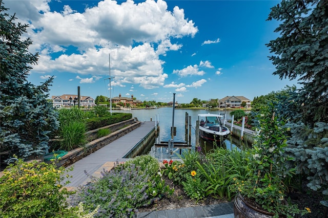 136 The Helm, East Islip, NY 11730 - dock area featuring a water view