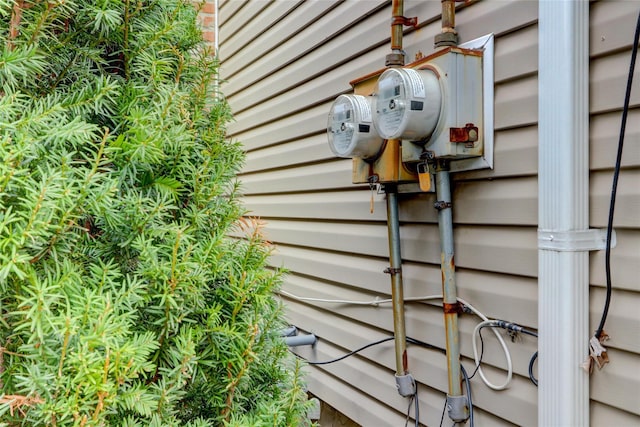 176 Jackson Ave, Syosset, NY 11791 - exterior view of electric meter