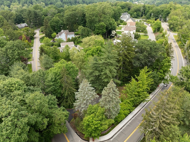 27 Bedford Rd, Pleasantville, NY 10570 - bird's eye view of a heavily wooded area