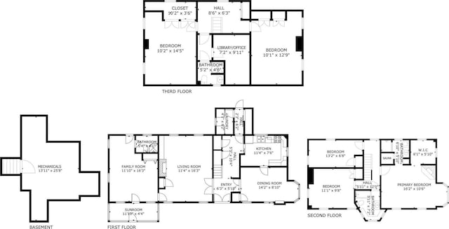 27 Bedford Rd, Pleasantville, NY 10570 - view of room layout