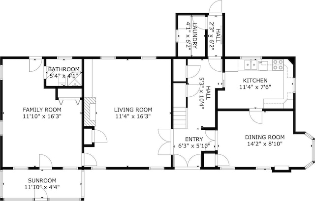 27 Bedford Rd, Pleasantville, NY 10570 - view of home floor plan
