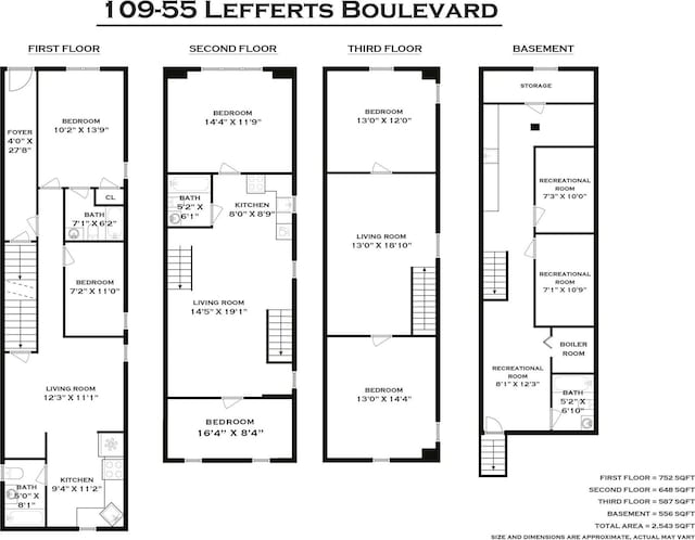 109-55 Lefferts Blvd, South Ozone Park, NY 11419 - view of layout