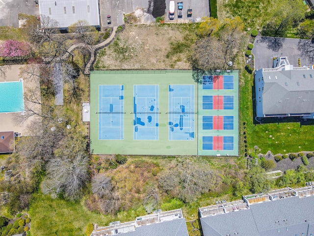 drone / aerial view