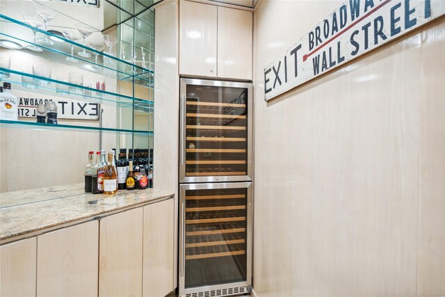 80 Valentines Ln, Old Brookville, NY 11545 - indoor dry bar featuring wine cooler