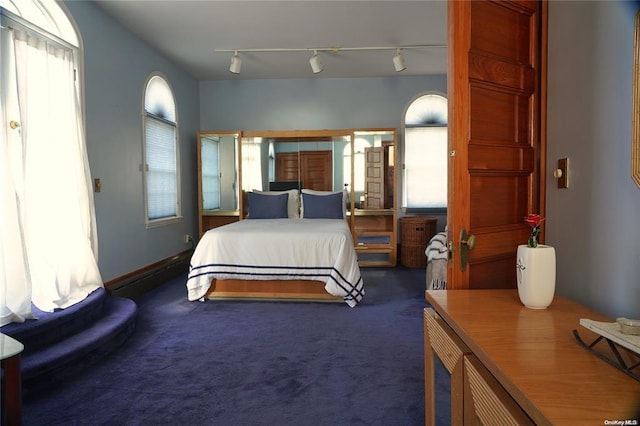 3 Beech Court Cir, College Point, NY 11356 - carpeted bedroom with track lighting