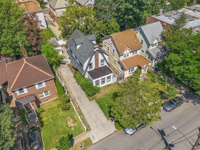 47-18 163rd St, Flushing, NY 11358 - aerial perspective of suburban area