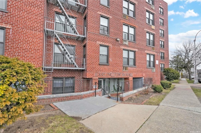 view of property