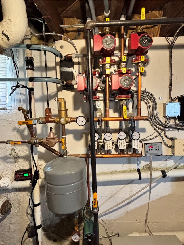 view of utility room