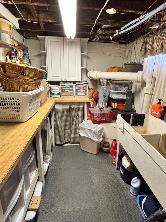 view of storage