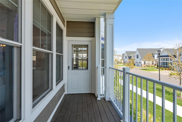 20105 Aspenwood Dr, Plainview, NY 11803 - balcony with a residential view