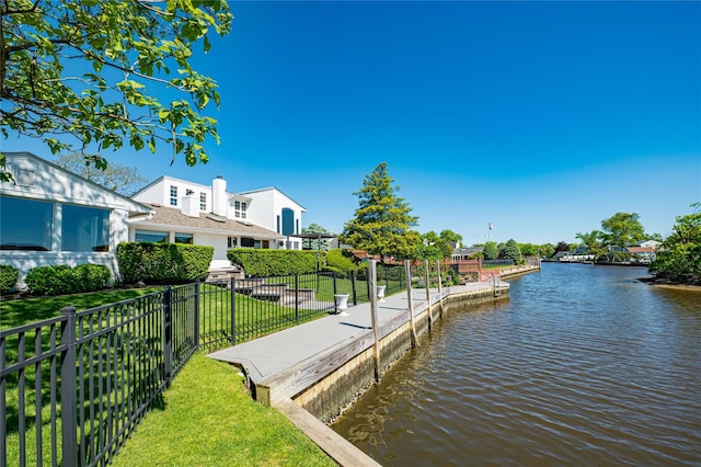 137 Melbury Rd, Babylon, NY 11702 - dock area with a water view