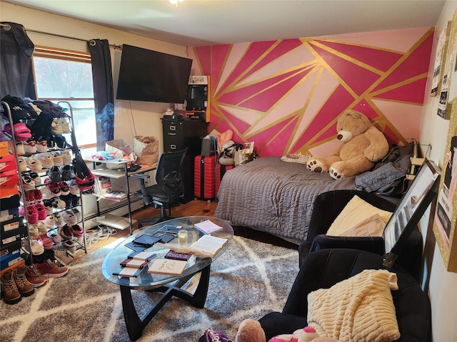 bedroom featuring baseboard heating