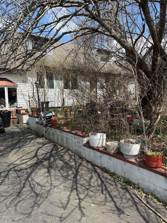 exterior space with a patio area