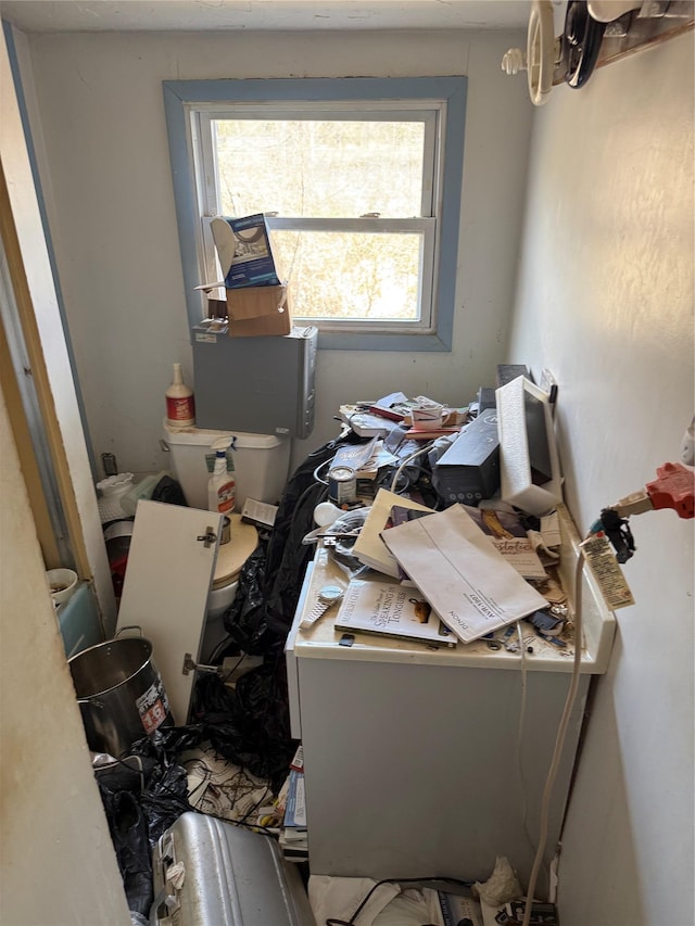 view of office area