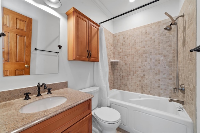 15 Elmore Ave, Croton-On-Hudson, NY 10520 - full bathroom featuring vanity, toilet, and shower / bath combo
