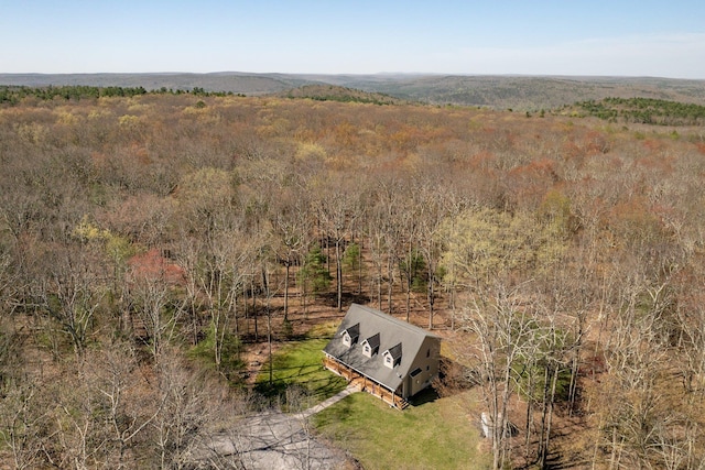 83 Split Rock Dr, Barryville, NY 12719 - aerial view featuring a wooded view