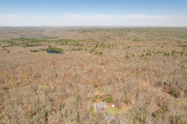 83 Split Rock Dr, Barryville, NY 12719 - bird's eye view featuring a wooded view