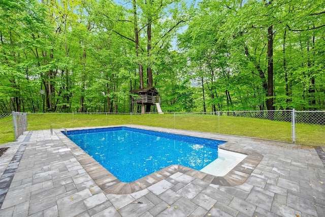 14 Still Hollow Rd, Newburgh, NY 12550 - view of swimming pool featuring a patio and view of scattered trees