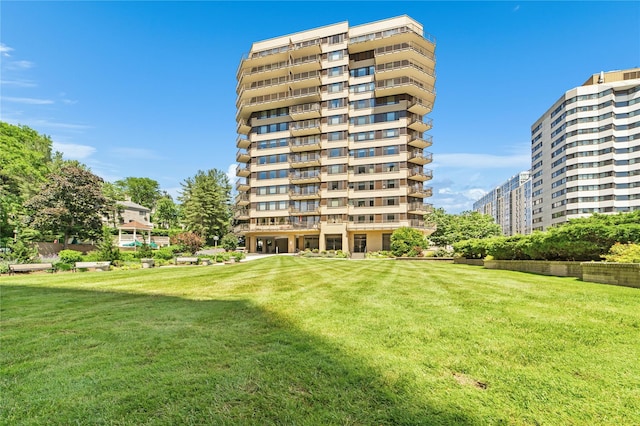 view of property