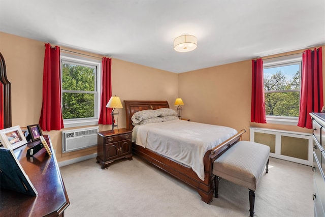 76 Dehaven Dr Unit 3D, Yonkers, NY 10703 - bedroom with a wall unit AC and light colored carpet
