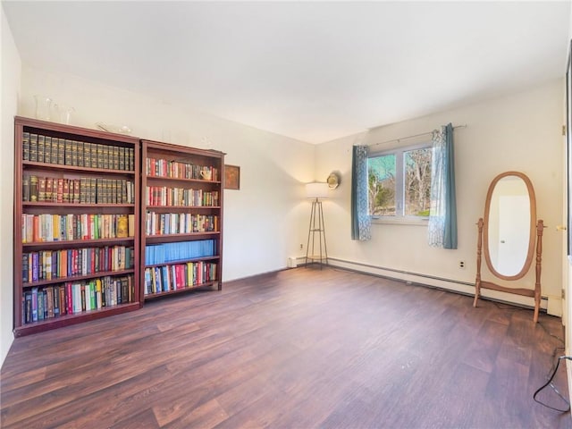 1 Thornbrook Ln N, Suffern, NY 10901 - unfurnished room featuring wood finished floors and baseboard heating
