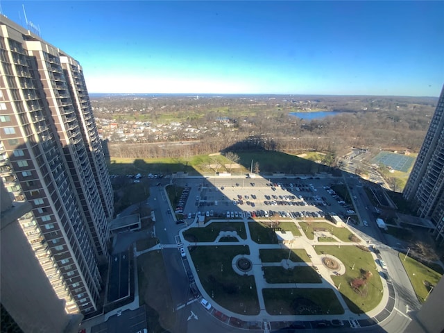 aerial view