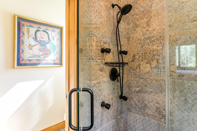 43 Bee Tree Ln, Accord, NY 12404 - bathroom view of a stall shower