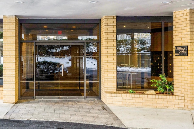 25 Rockledge Ave Unit 601, White Plains, NY 10601 - property entrance with brick siding