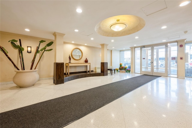 view of community lobby