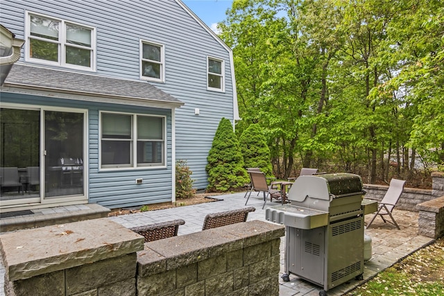 7 E Gate Ln, Setauket, NY 11733 - view of patio / terrace featuring grilling area