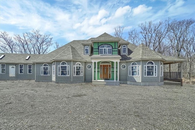 238 Deer Hollow Rd, Poughquag, NY 12570 - view of front of property with a shingled roof