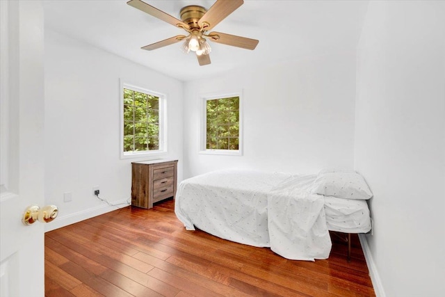 254 Farm To Market Rd, Brewster, NY 10509 - bedroom featuring hardwood / wood-style flooring and ceiling fan