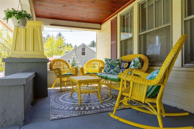 7365 S Broadway, Red Hook, NY 12571 - balcony featuring covered porch