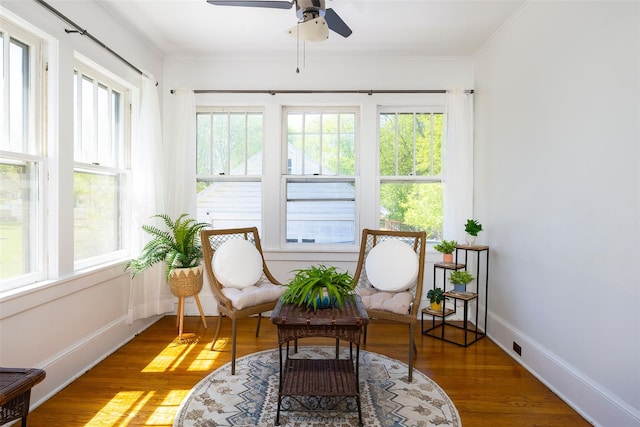 7365 S Broadway, Red Hook, NY 12571 - sunroom featuring crown molding, wood finished floors, and a wealth of natural light