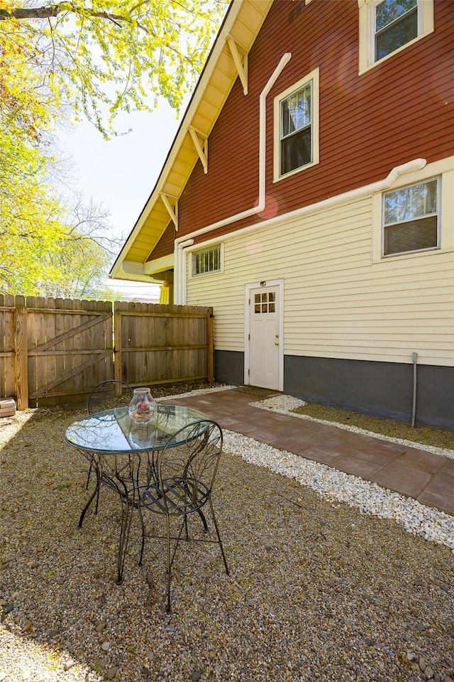 7365 S Broadway, Red Hook, NY 12571 - rear view of property featuring a patio and fence