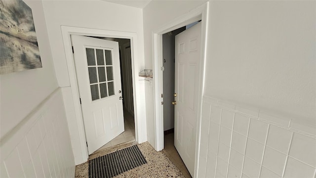view of exterior entry