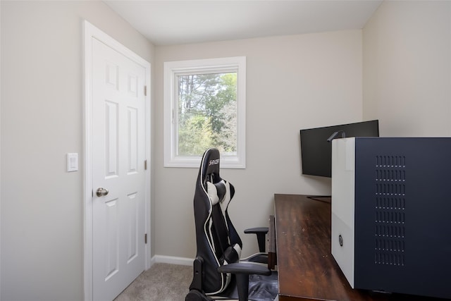 352 Gibbs Pond Rd, Nesconset, NY 11767 - carpeted home office with baseboards